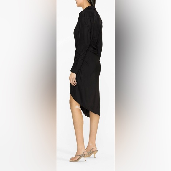 GAUGE81 gathered-front shirt dress Size Medium - Picture 3 of 17